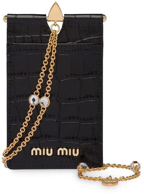 miu miu badge|Miu Miu Lanyard Badge Holder .